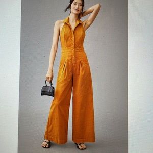 Anthropologie Picnic jumpsuit sz 8